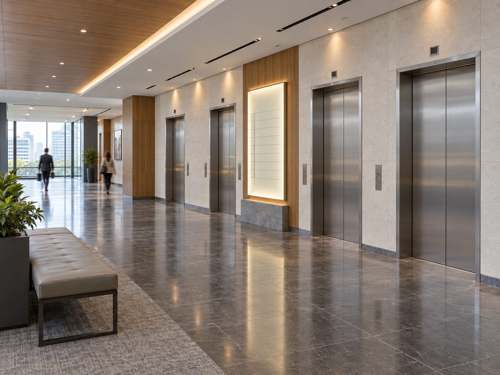 Multi tenant commercial buildings
